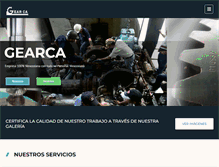 Tablet Screenshot of gearca.com